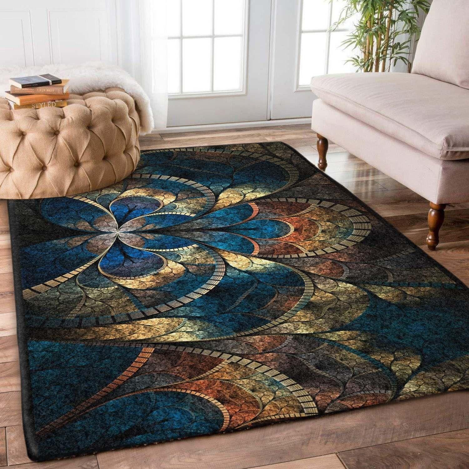 Fractal Rug - Indoor Outdoor Rugs