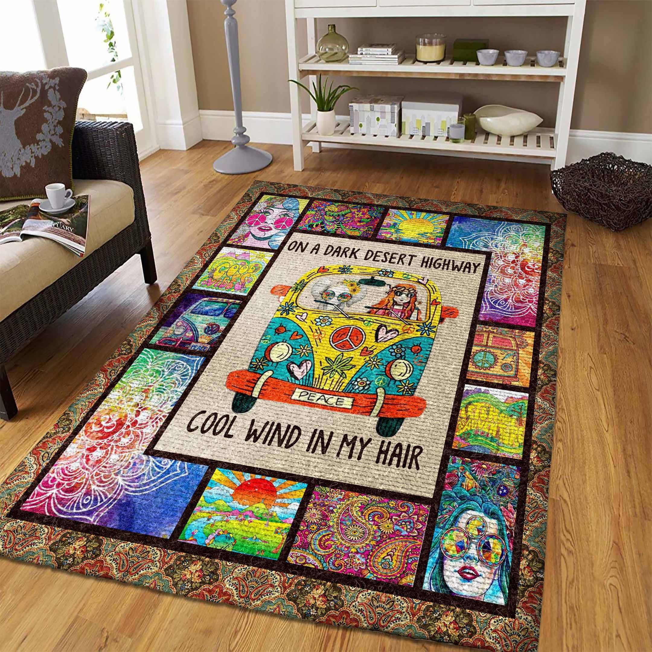 Hippie Rug - Indoor Outdoor Rugs