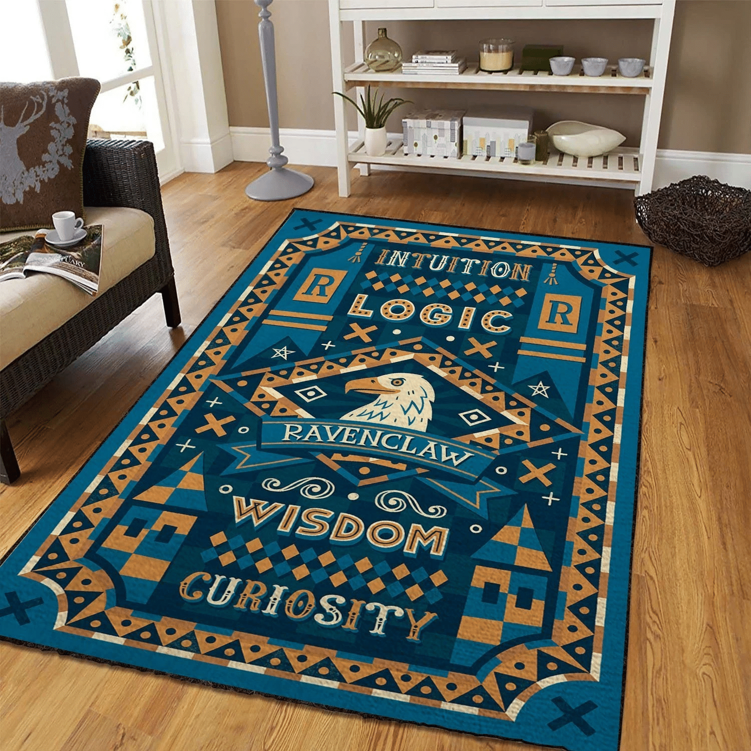 Harry Potter Ravenclaw Area Rug - Indoor Outdoor Rugs