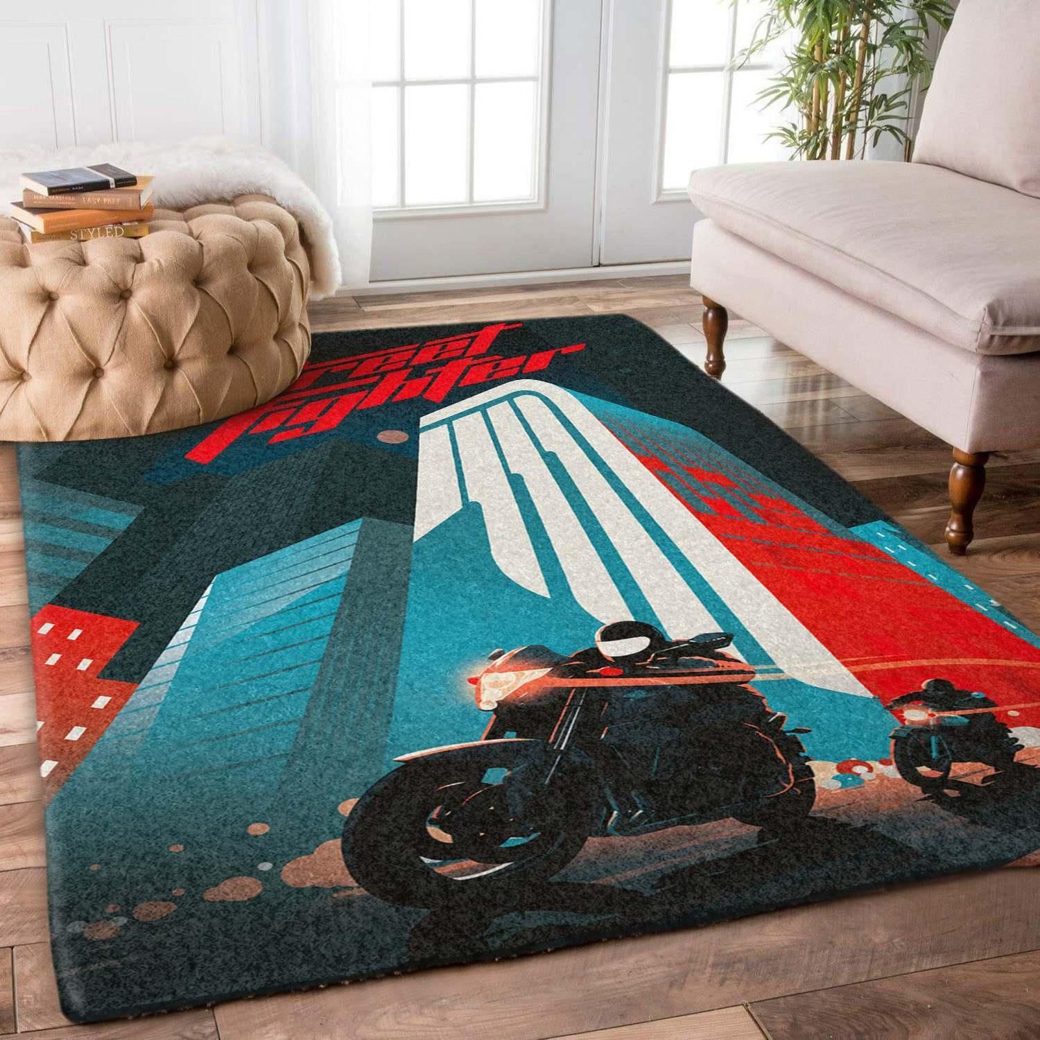 Motorbike Rug - Indoor Outdoor Rugs