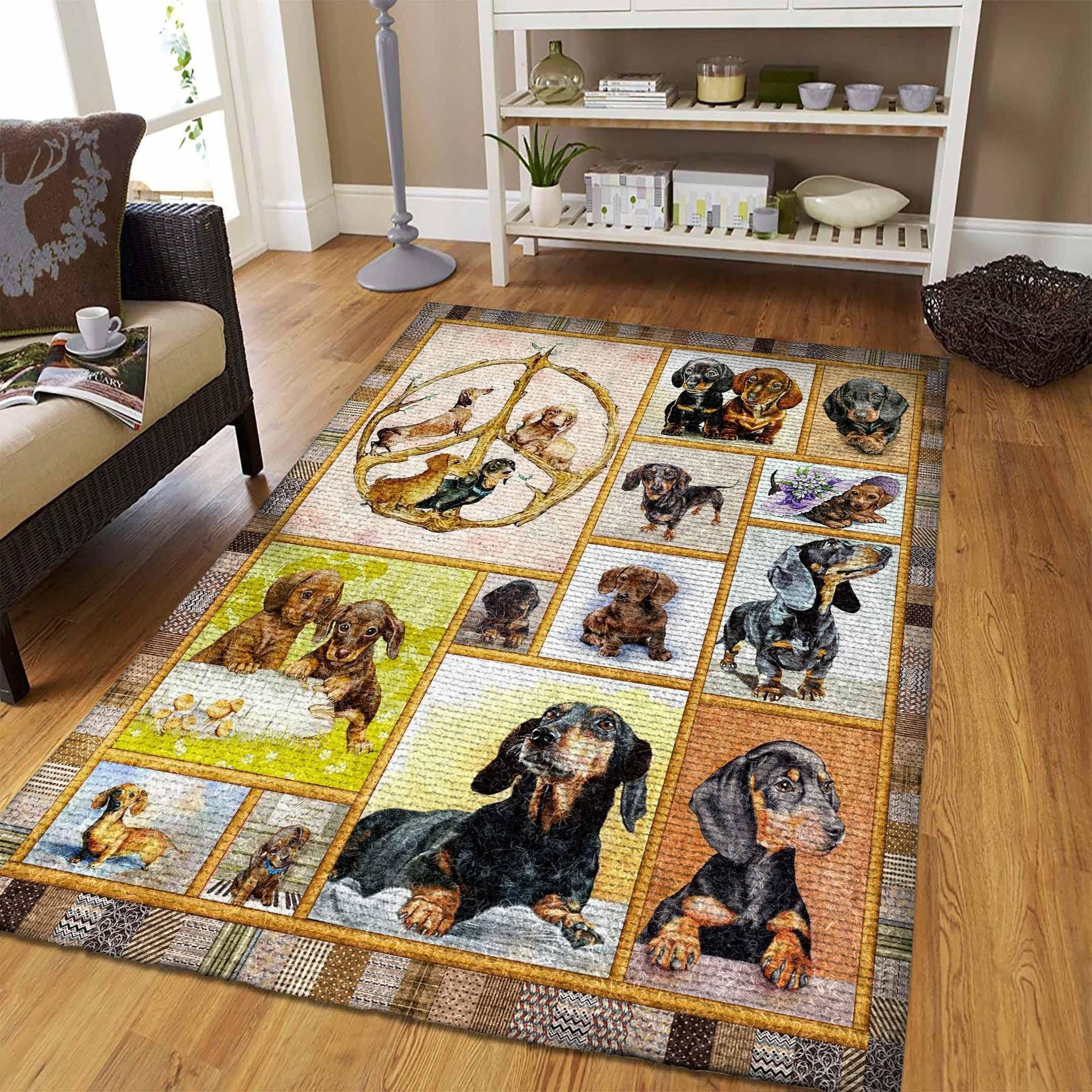 Dachshund Rug - Indoor Outdoor Rugs