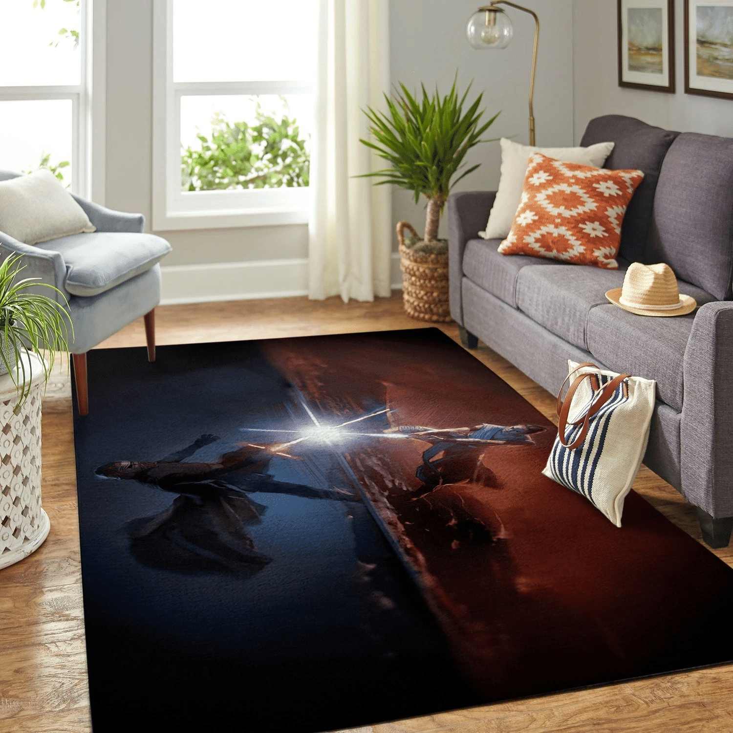 Star Wars Rise Of Skywalker Area Rug - Indoor Outdoor Rugs