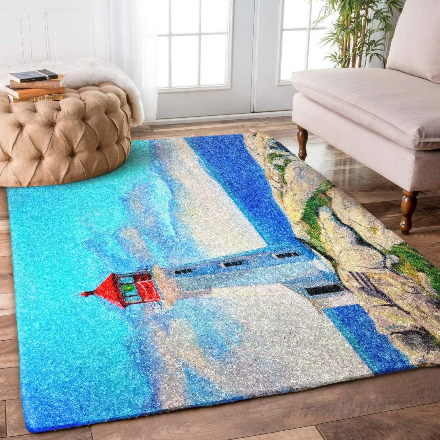 Lighthouse Rug - Indoor Outdoor Rugs