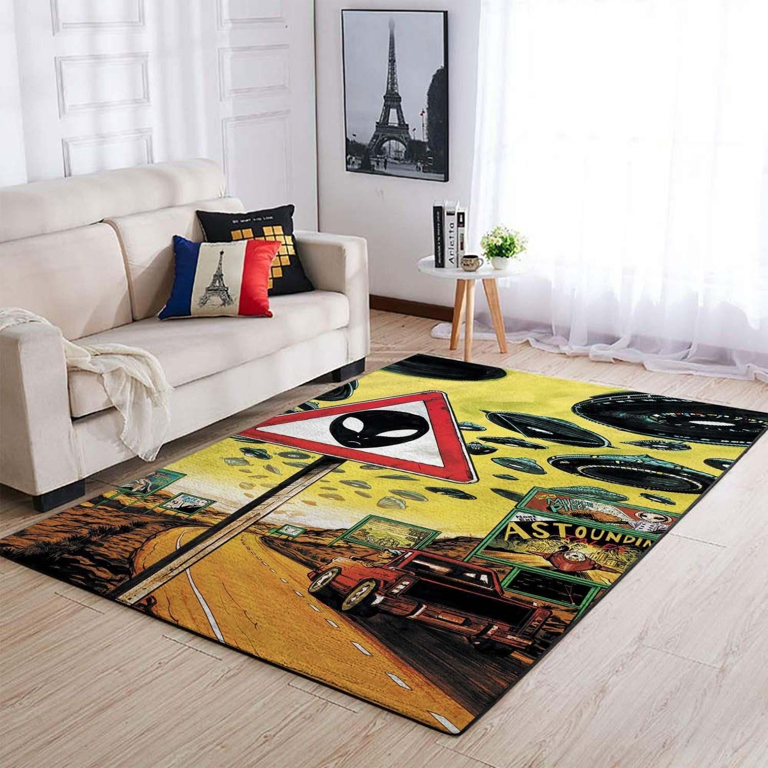 Aliens Area Rug - Indoor Outdoor Rugs