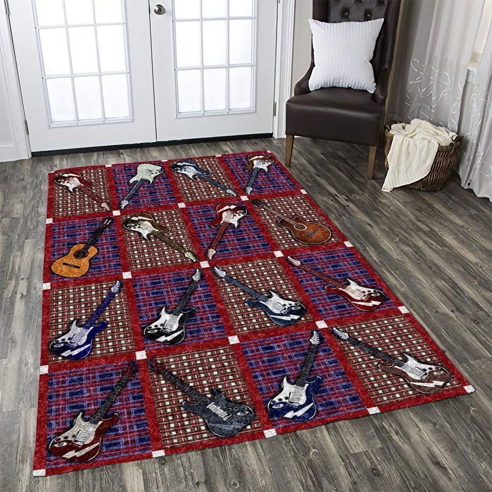 Guitar Rug - Indoor Outdoor Rugs