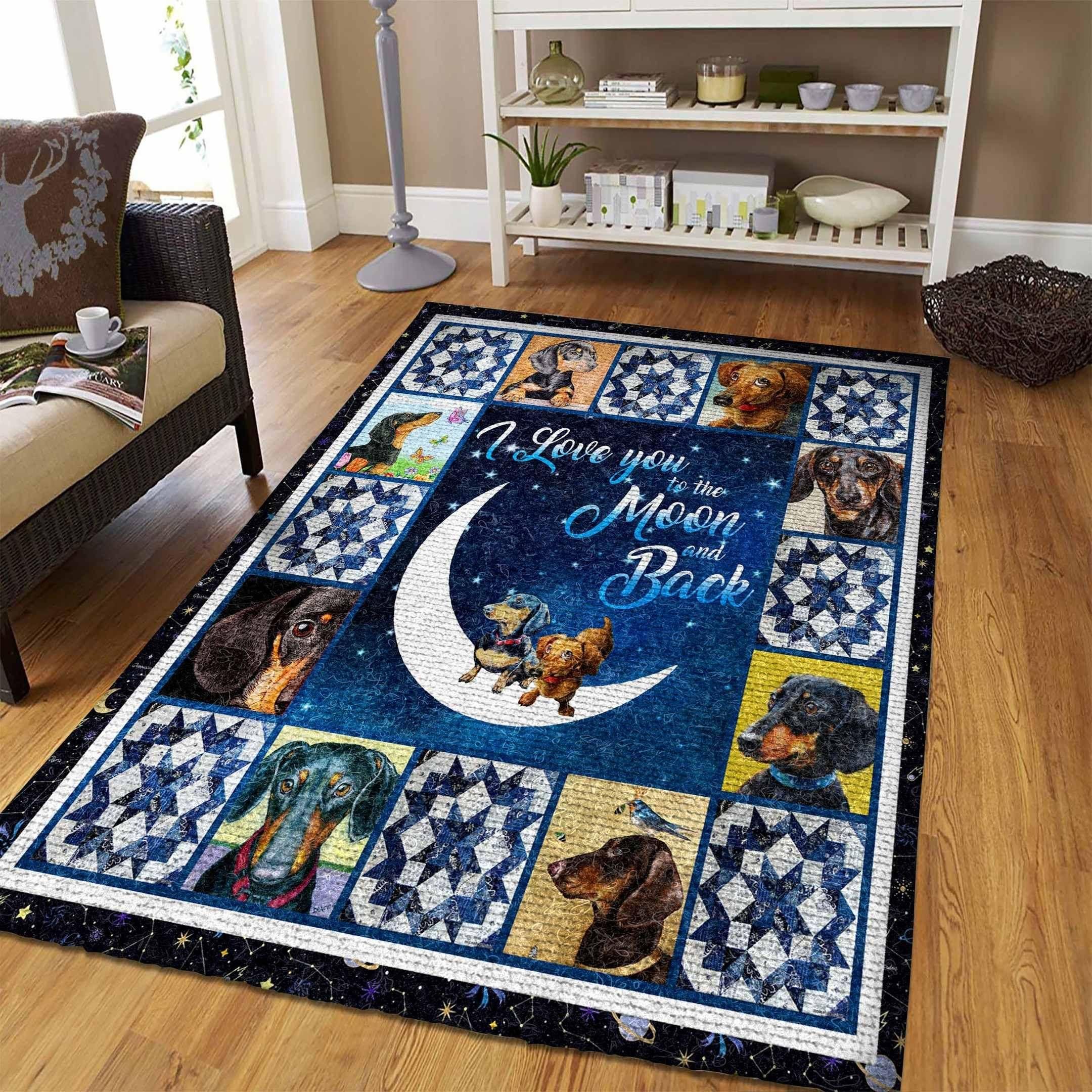 Dachshund Rug - Indoor Outdoor Rugs