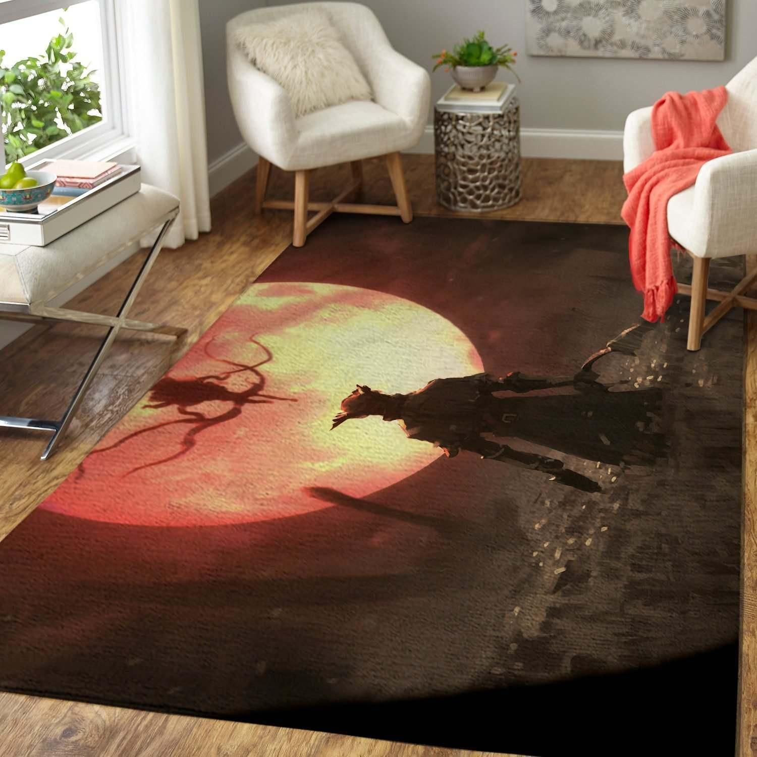 Bloodborne Area Rug - Indoor Outdoor Rugs