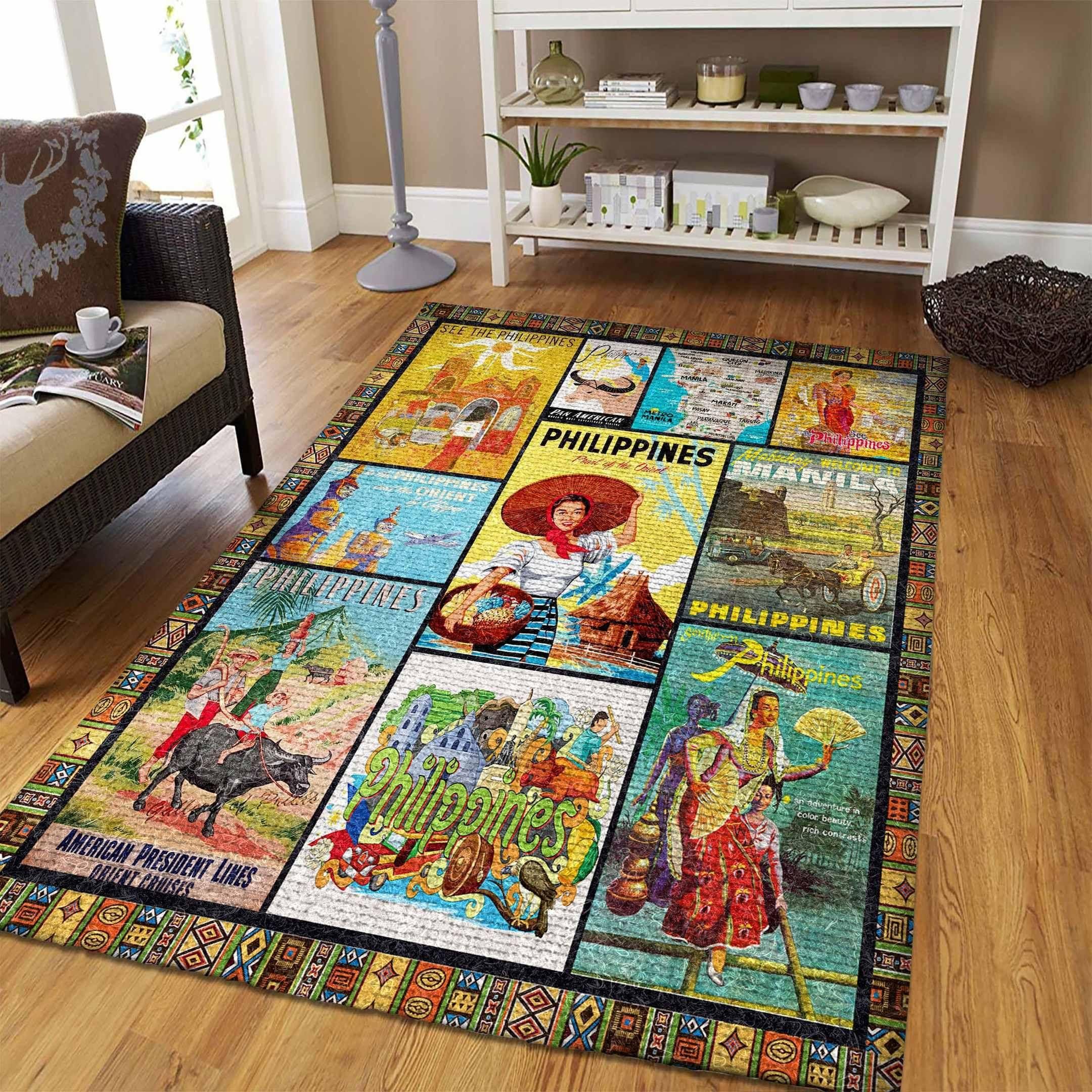 Philippines Rug - Indoor Outdoor Rugs