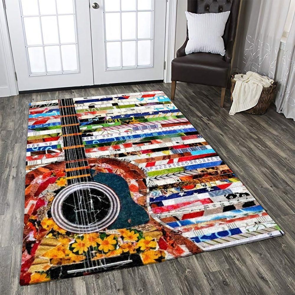 Guitar Rug - Indoor Outdoor Rugs