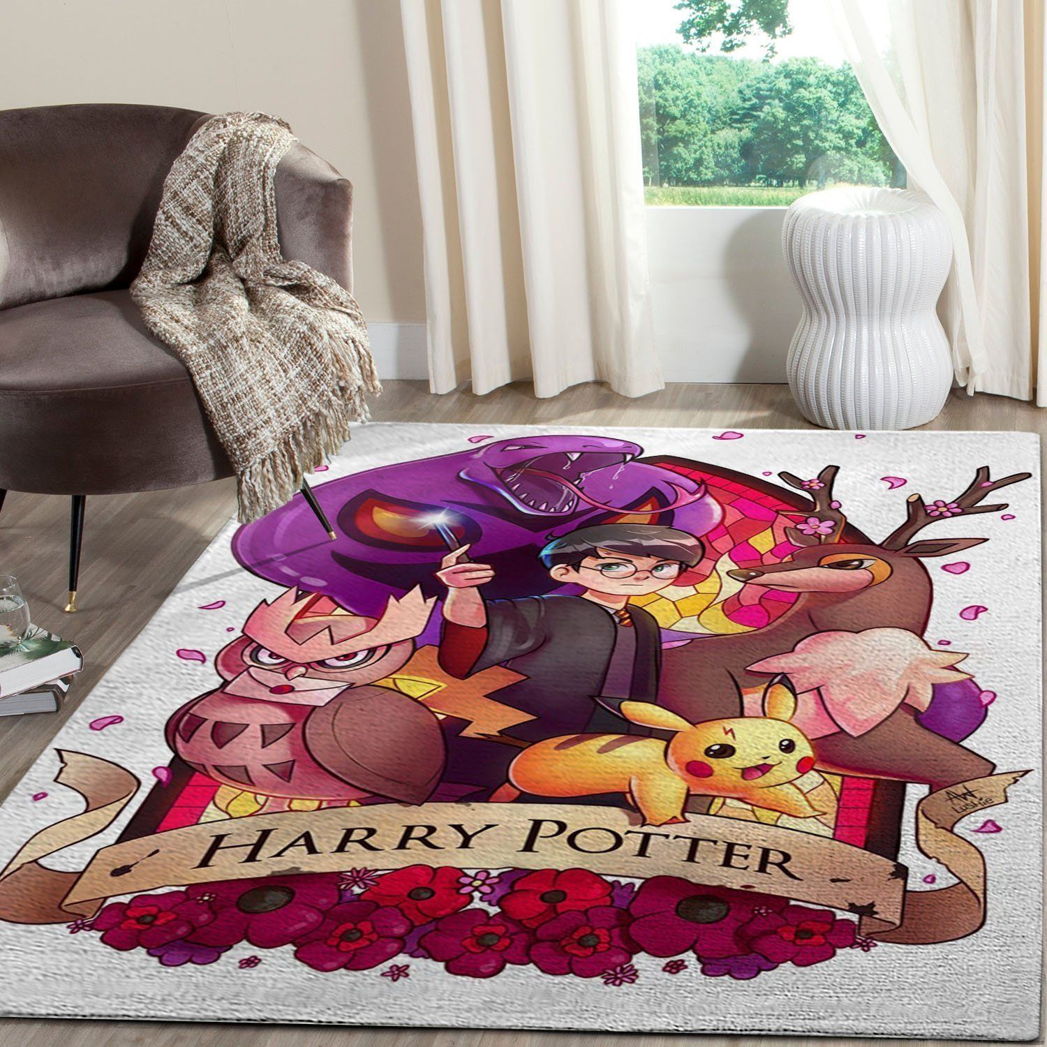 Harry Potter Area Rug - Indoor Outdoor Rugs