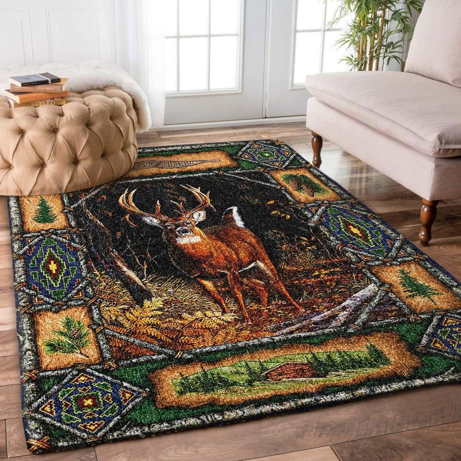 Deer Rug - Indoor Outdoor Rugs