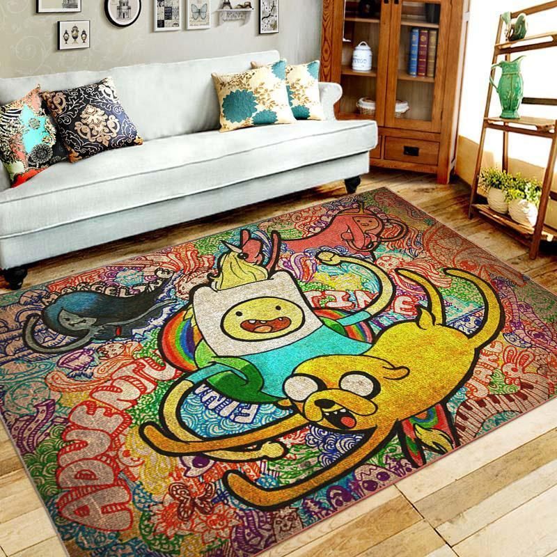 Adventure Time Area Rug - Indoor Outdoor Rugs