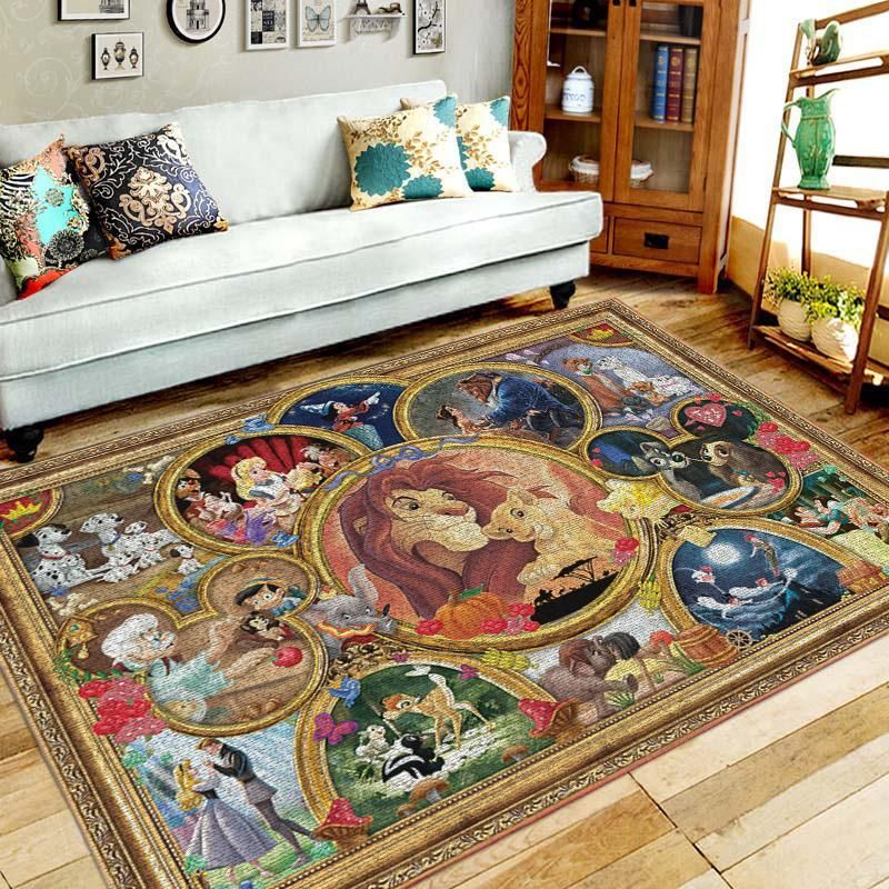 The Lion King Area Rug - Indoor Outdoor Rugs