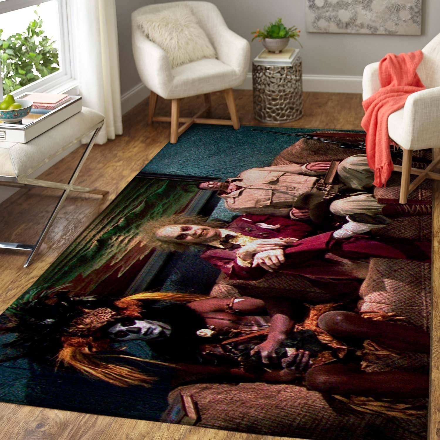 Beetlejuice Area Rug - Indoor Outdoor Rugs