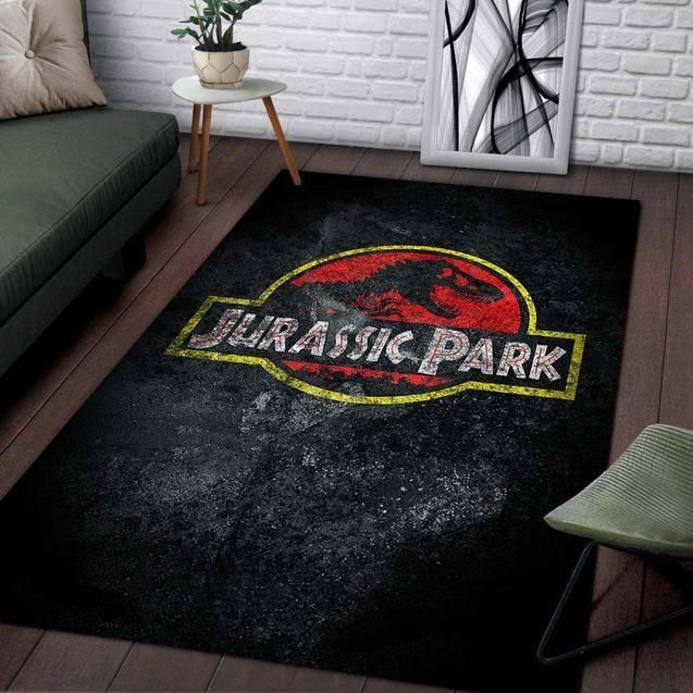 Jurassic Park The Adventure Continues Area Rug - Indoor Outdoor Rugs