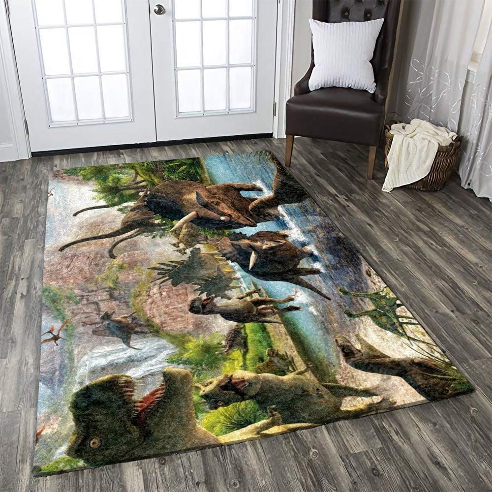 Dinosaur Rug - Indoor Outdoor Rugs