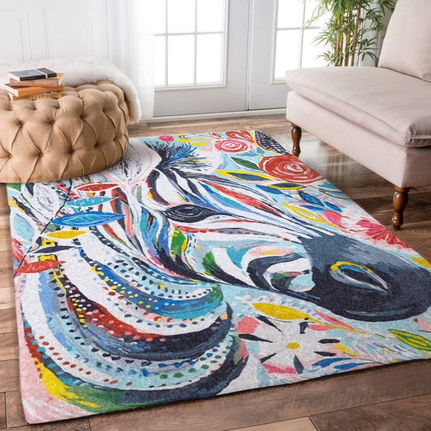 Zebra Rug - Indoor Outdoor Rugs