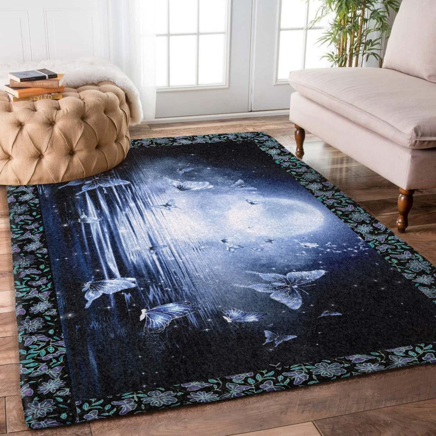 Butterfly Rug - Indoor Outdoor Rugs