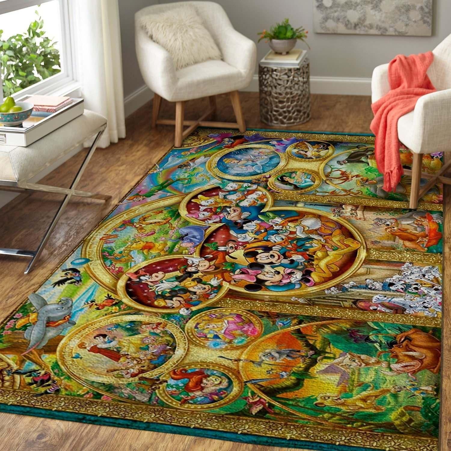 Disney Movie Fans Area Rug - Indoor Outdoor Rugs