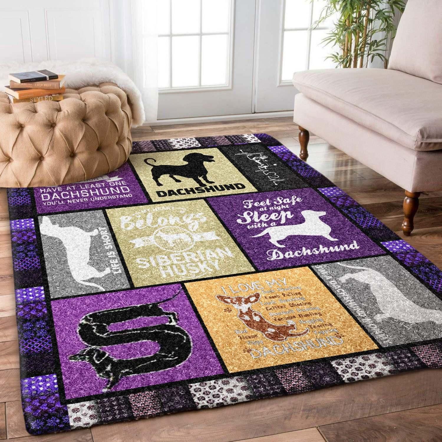 Dachshund Rug - Indoor Outdoor Rugs