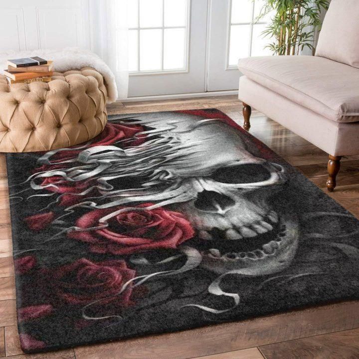 Skull Rug - Indoor Outdoor Rugs