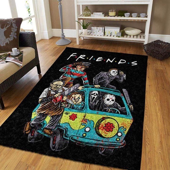 Horror Movie Home Decor Characters Area Rug - Indoor Outdoor Rugs