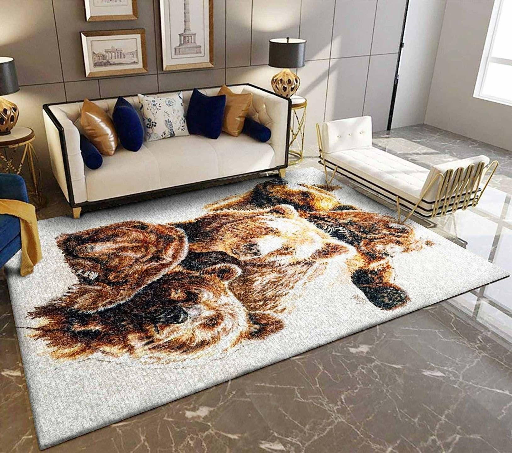 Bear Rug - Indoor Outdoor Rugs