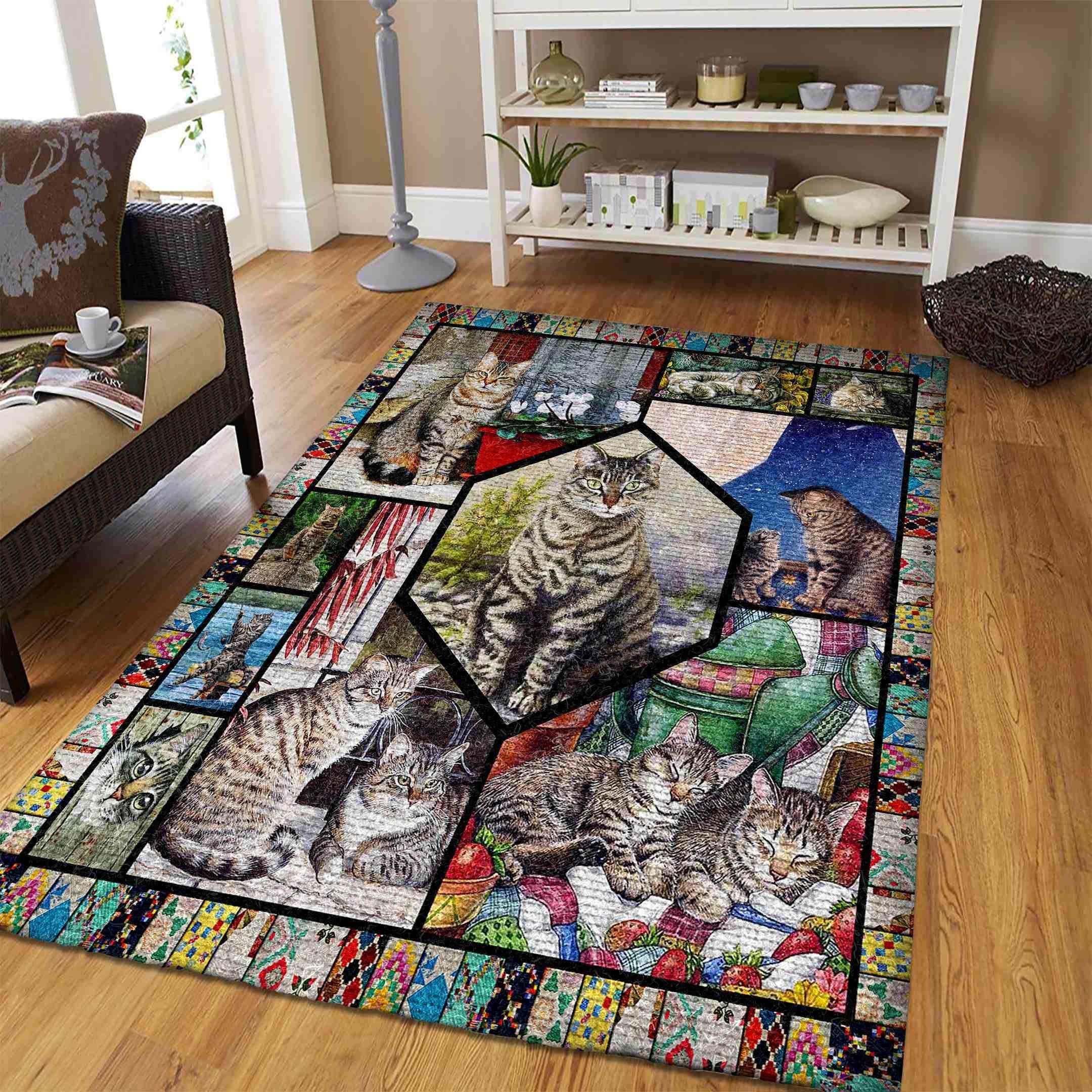 Cat Rug - Indoor Outdoor Rugs