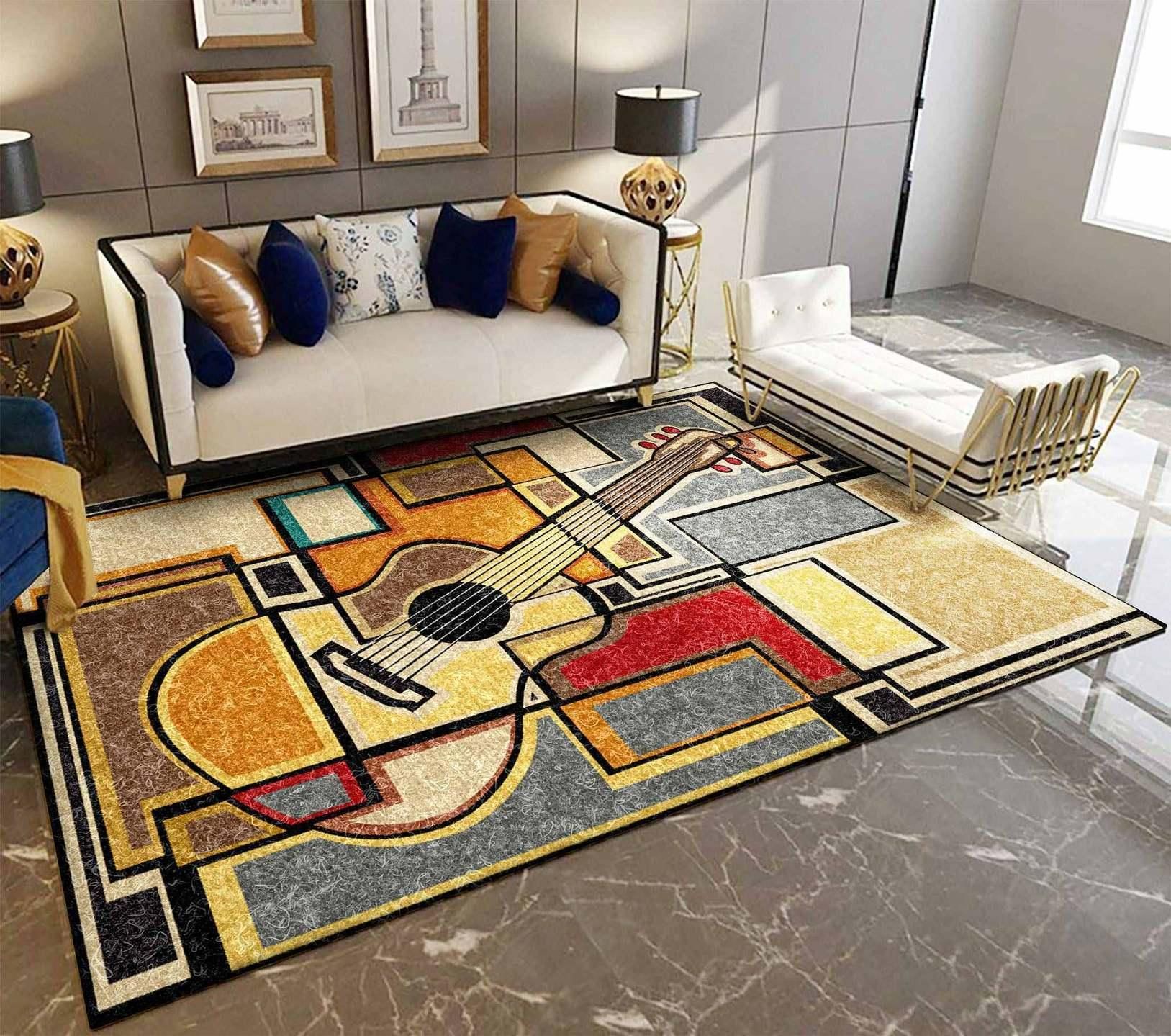 Guitar Rug - Indoor Outdoor Rugs