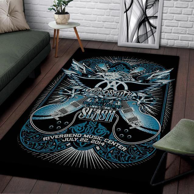 Aerosmith Band Area Rug - Indoor Outdoor Rugs