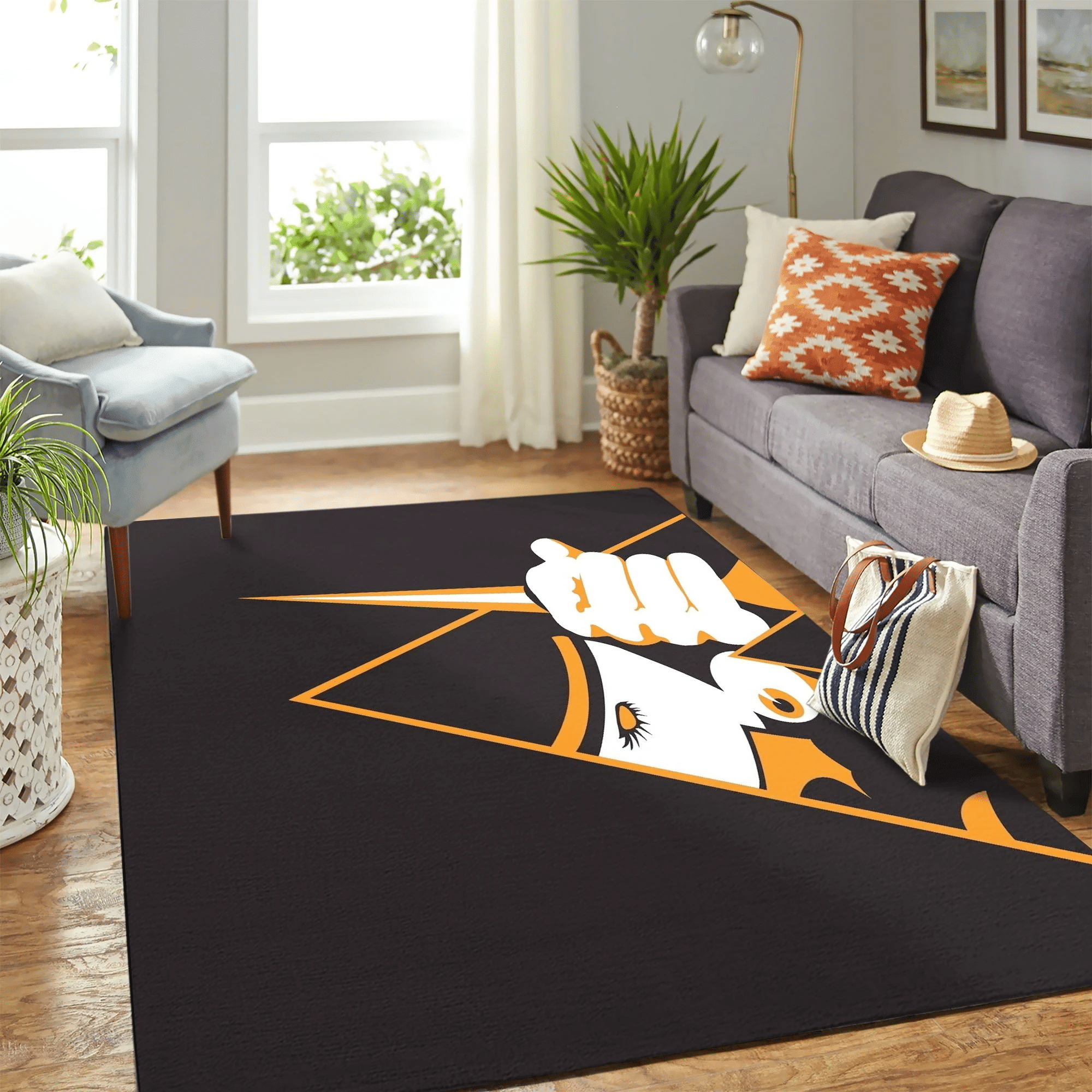 A Clockwork Orange Carpet Floor Area Rug - Indoor Outdoor Rugs