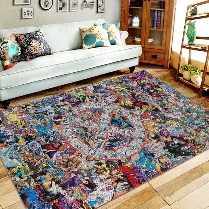 X Men Area Rug - Indoor Outdoor Rugs