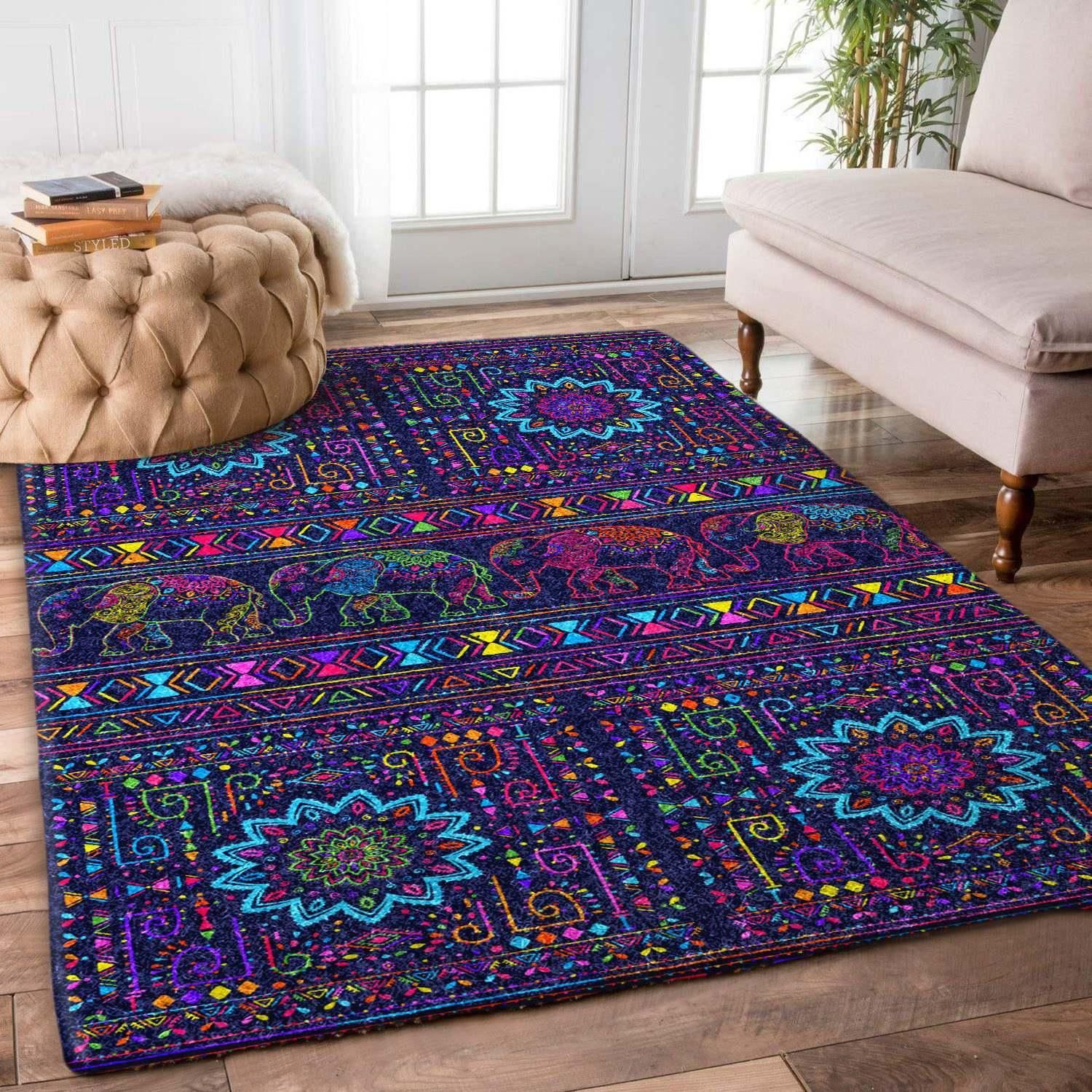 Elephant Rug - Indoor Outdoor Rugs