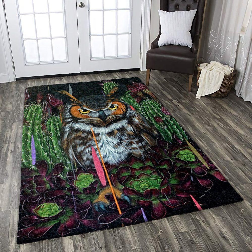 Owl Rug - Indoor Outdoor Rugs