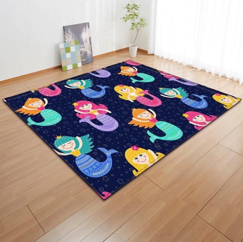 Mermaid Rug - Indoor Outdoor Rugs