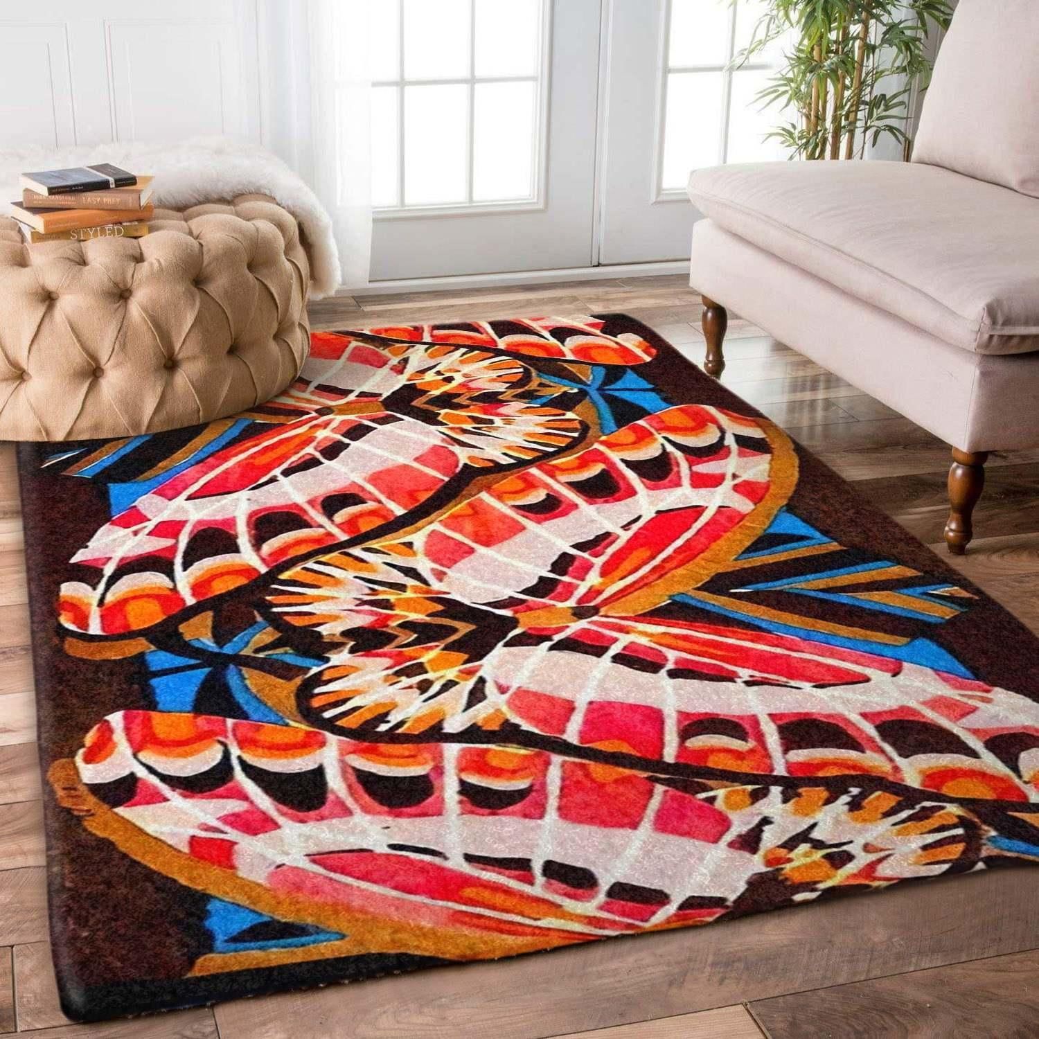 Butterfly Rug - Indoor Outdoor Rugs