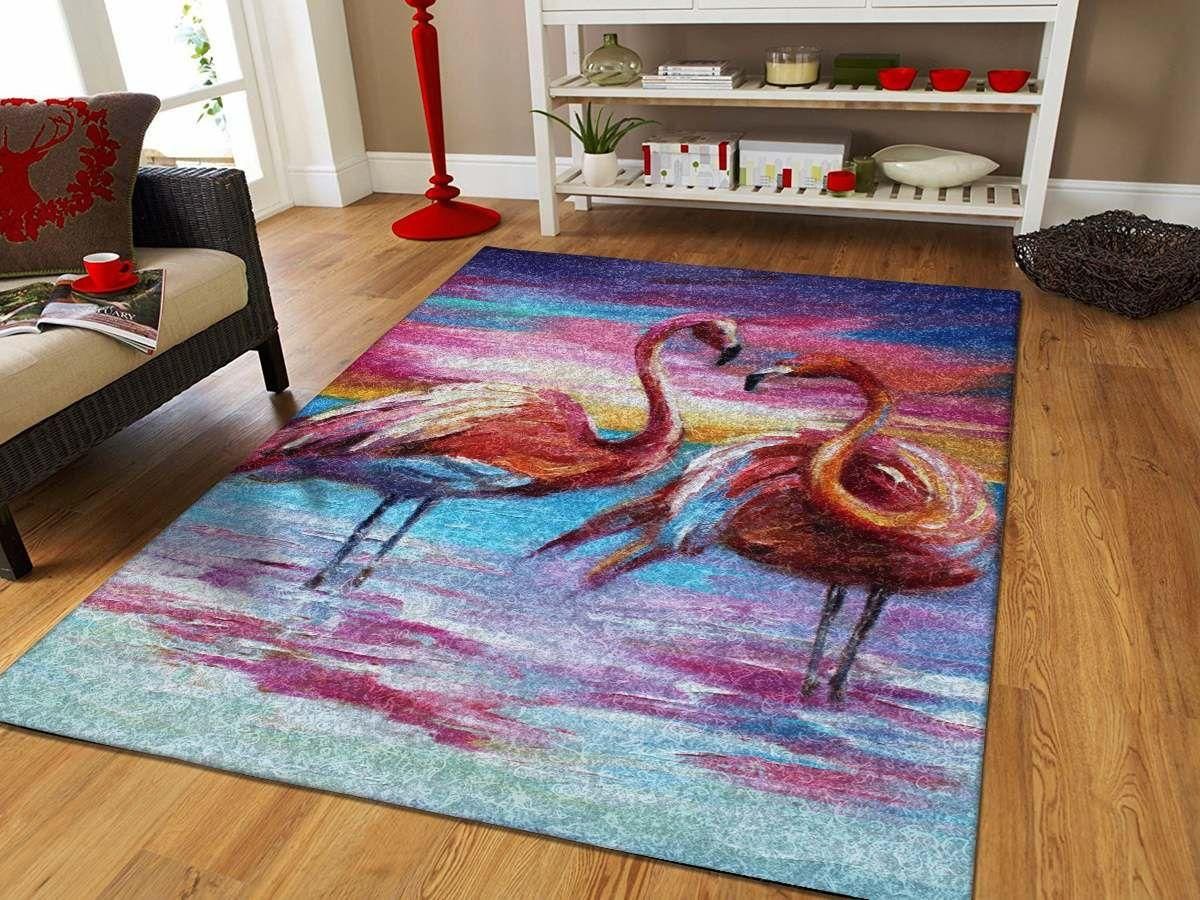 Flamingo Rug - Indoor Outdoor Rugs