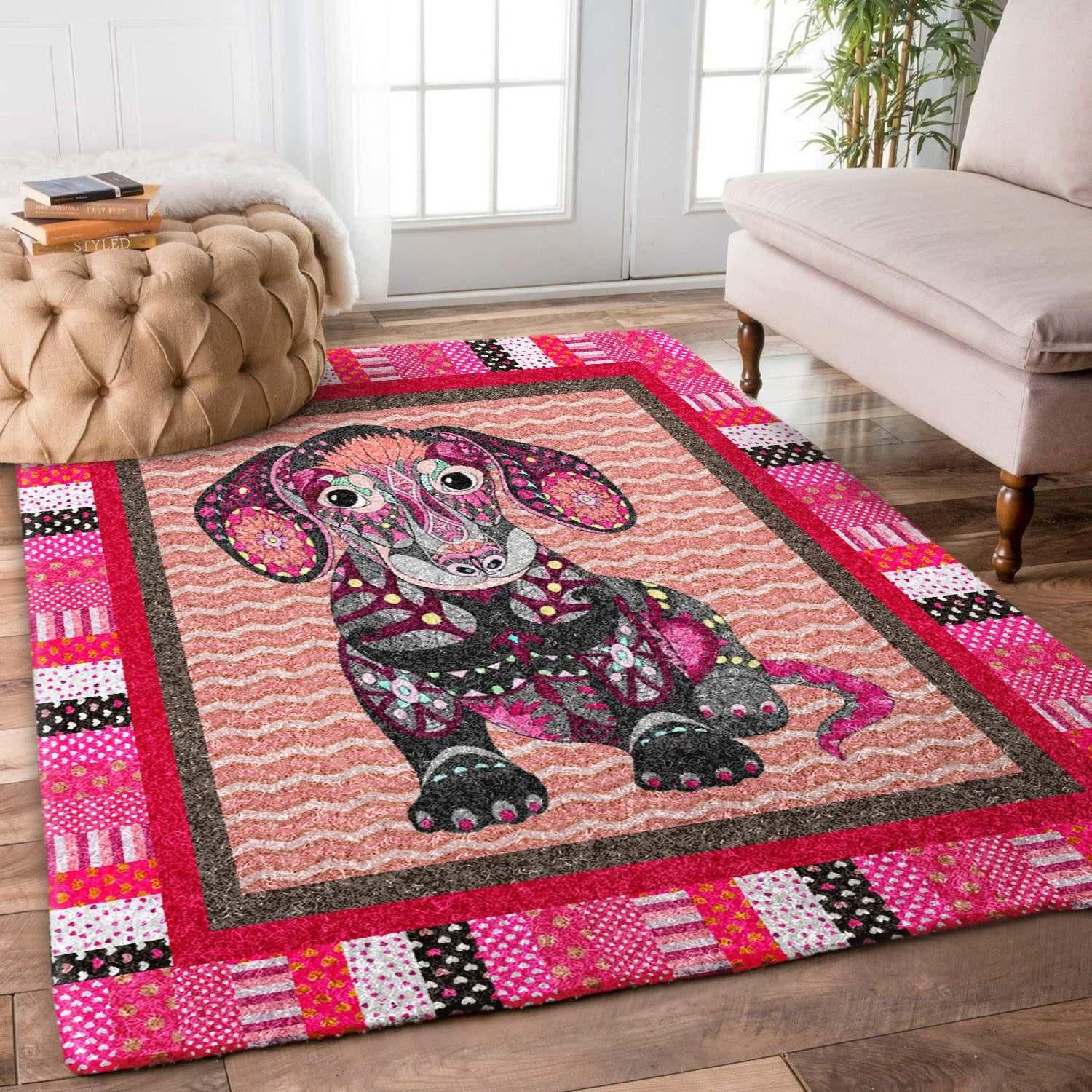 Dachshund Rug - Indoor Outdoor Rugs