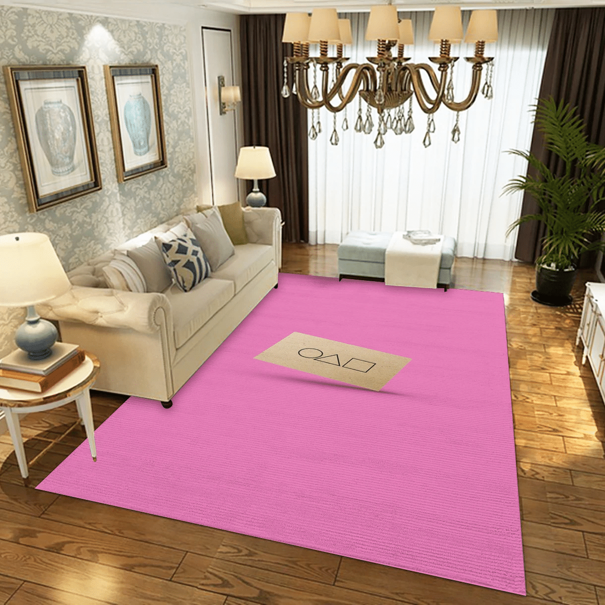 Squid Game Ver14 Area Rug, Living Room And Bed Room Rug - Home US Decor - Indoor Outdoor Rugs