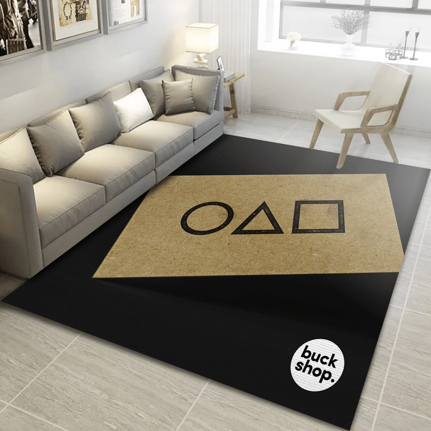 Squid Game Ver12 Movie Rug, Bedroom Rug - Floor Decor - Indoor Outdoor Rugs