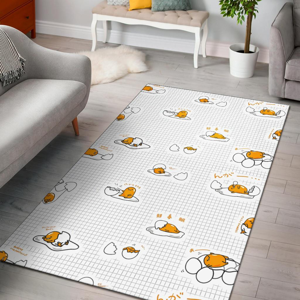 Cute Egg Area Rug Chrismas Gift - Indoor Outdoor Rugs