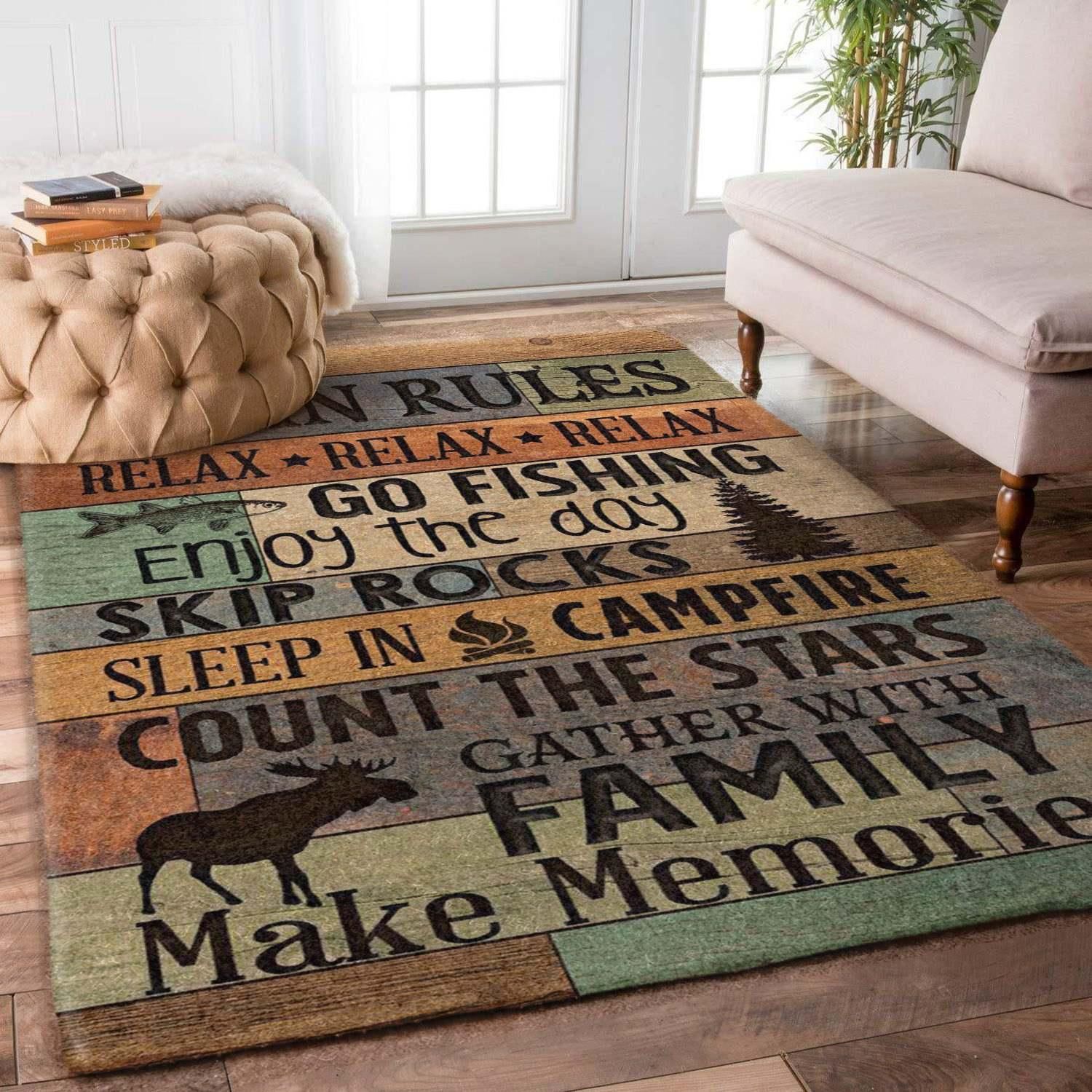 Hunting Rug Chrismas Gift - Indoor Outdoor Rugs