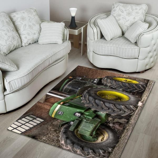 Farm Area Rug Chrismas Gift - Indoor Outdoor Rugs