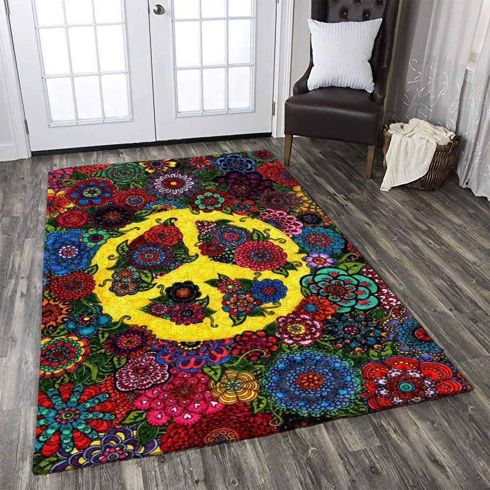 Hippie Rug Chrismas Gift - Indoor Outdoor Rugs