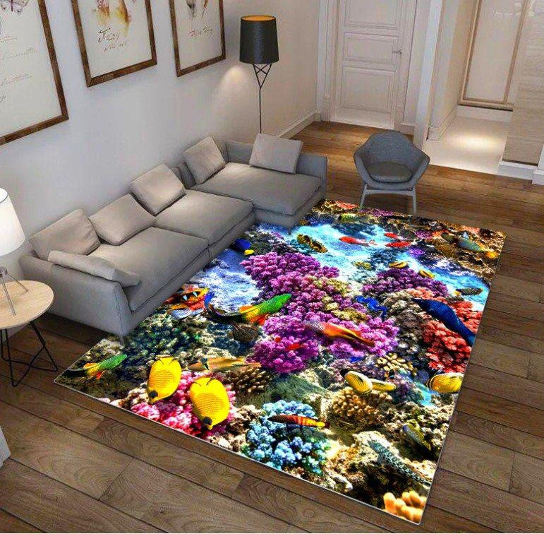 Marine Rug Chrismas Gift - Indoor Outdoor Rugs