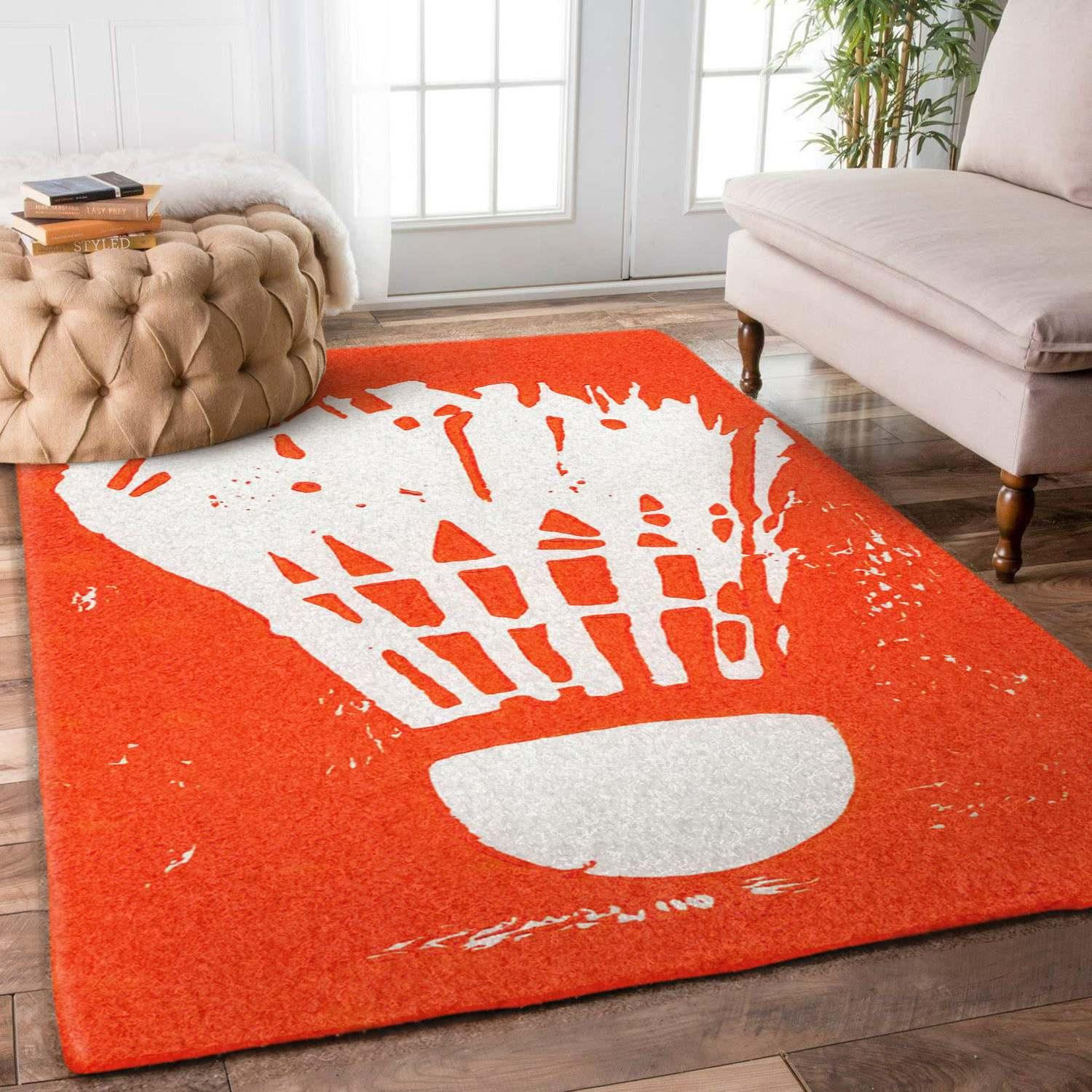 Badminton Rug Chrismas Gift - Indoor Outdoor Rugs