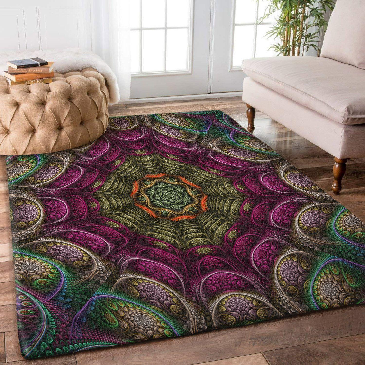 Fractal Rug Chrismas Gift - Indoor Outdoor Rugs