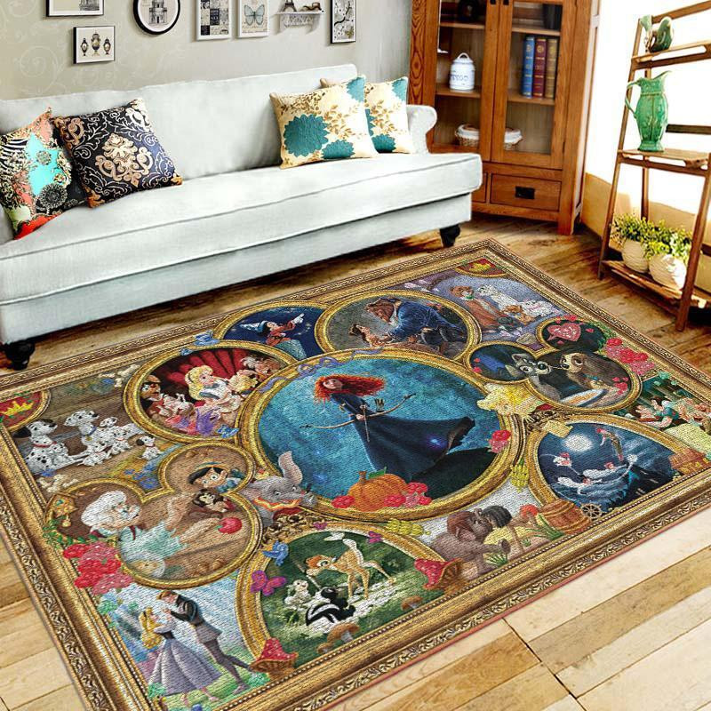 Merida Princess Area Rug Chrismas Gift - Indoor Outdoor Rugs