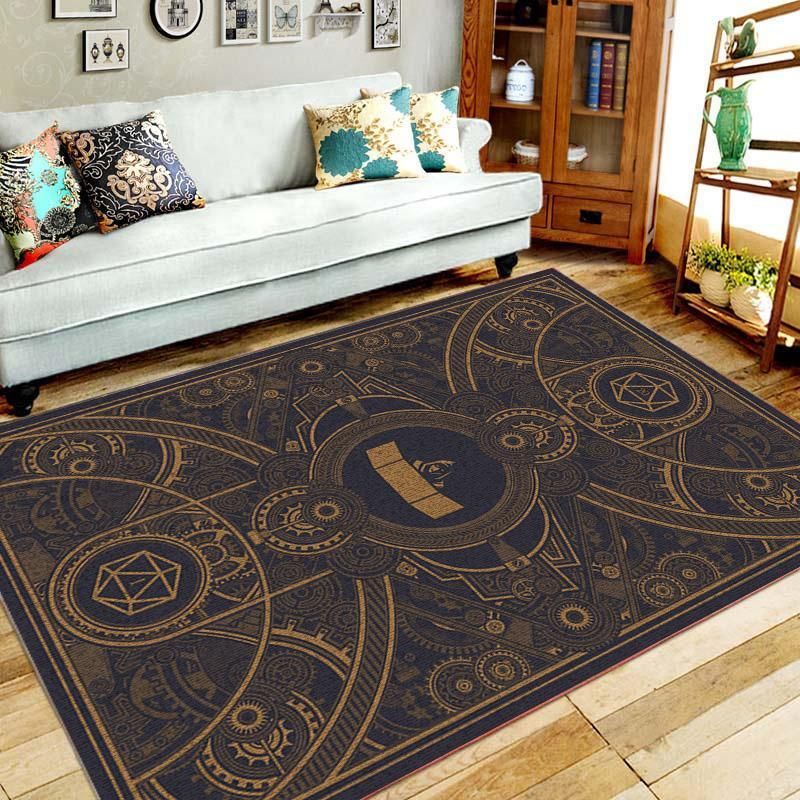 Dungeons Dragons Area Rug Chrismas Gift - Indoor Outdoor Rugs