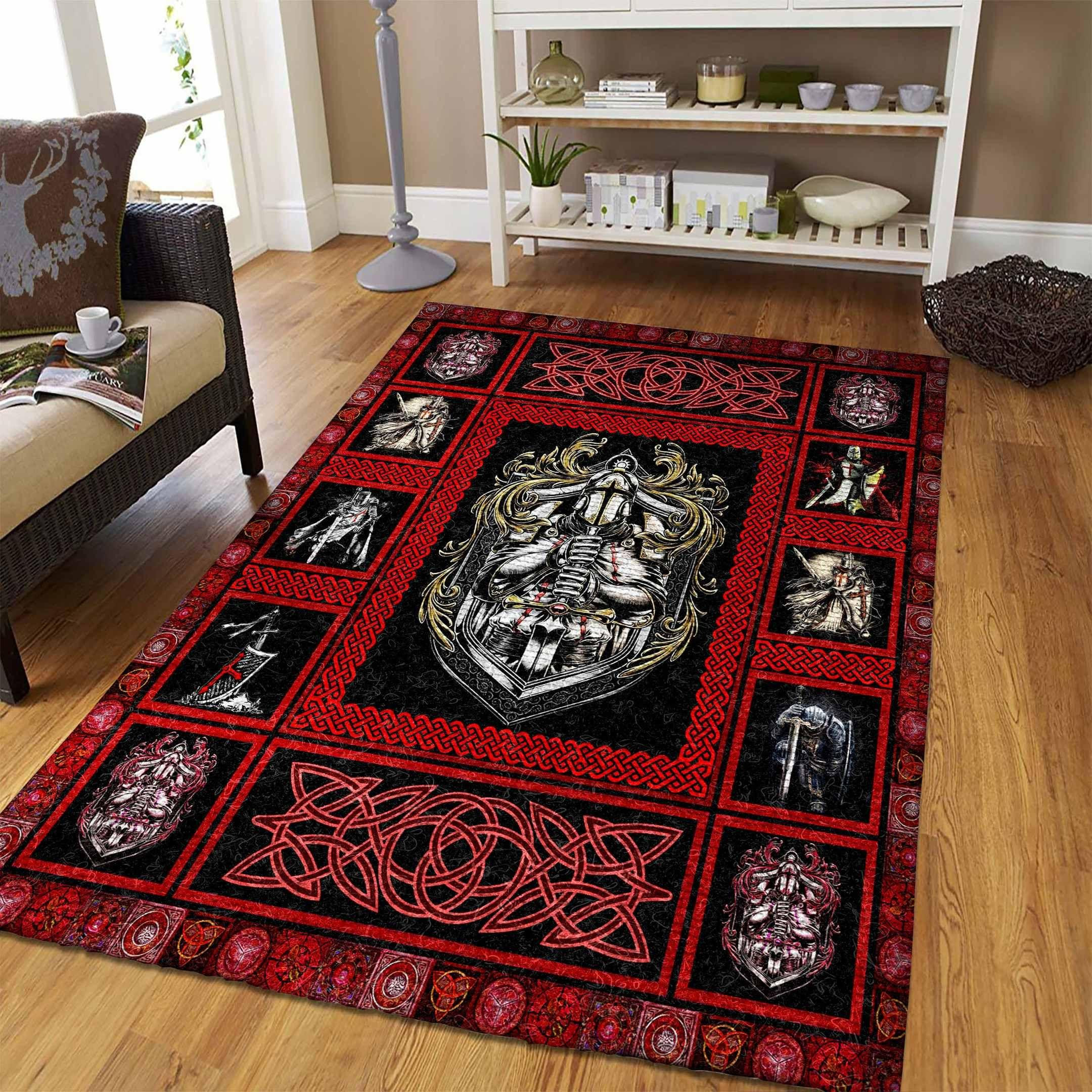 Knight Rug Chrismas Gift - Indoor Outdoor Rugs